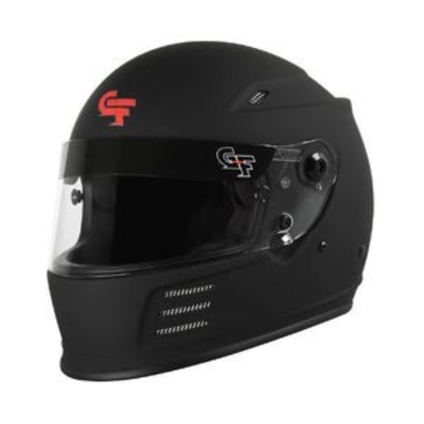 G-Force Full Face Reinforced Composite Shell With EPS Liner Snell SA 2020 Rated Small Matte Black 13004SMLMB